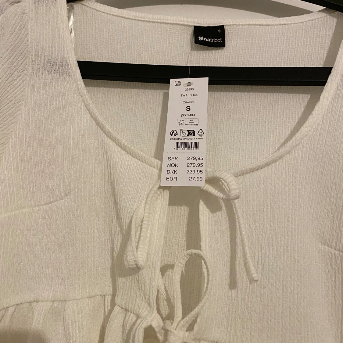 Topp knytband ginatricot  - 93