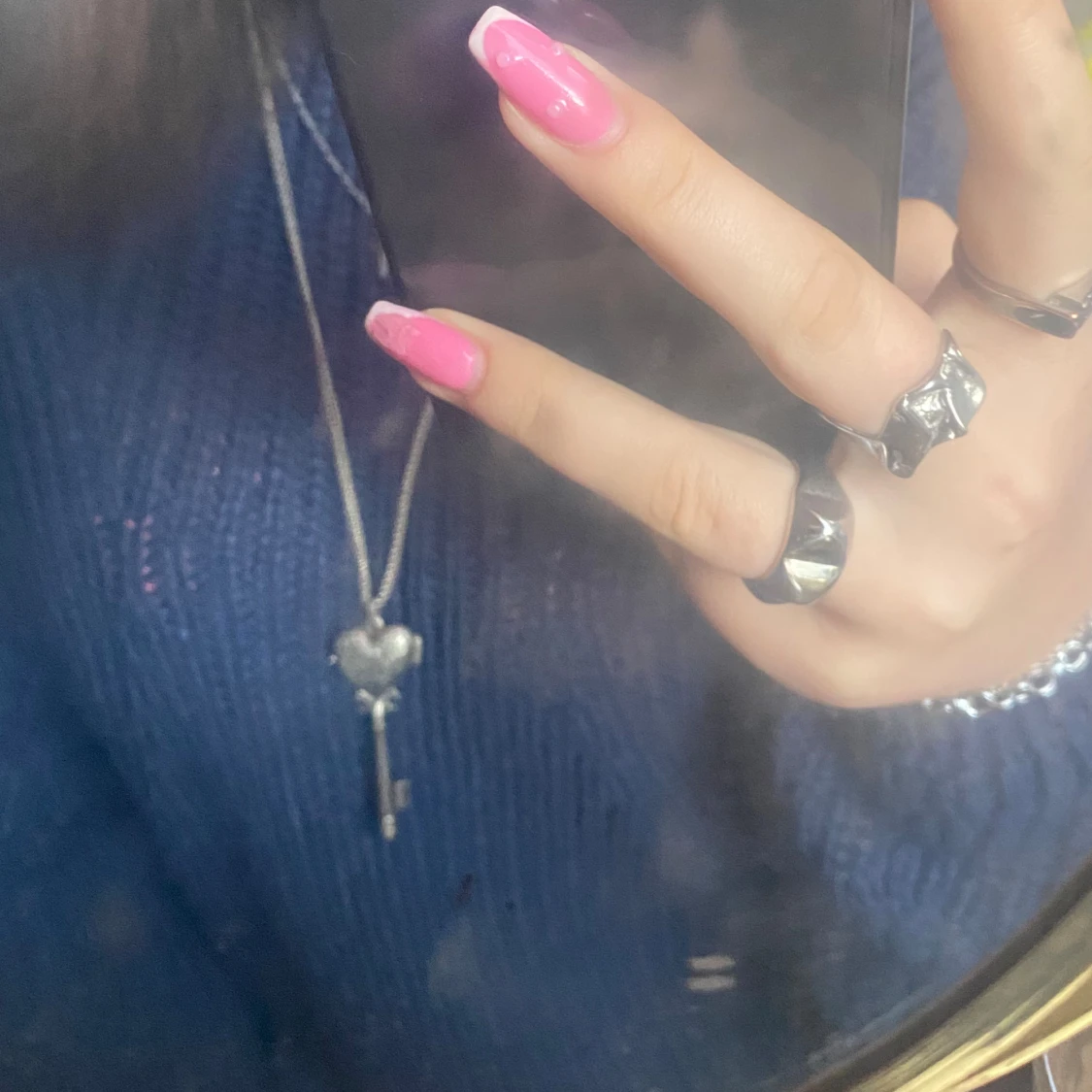 Långt halsband  - 90