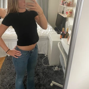 Basic t-shirt - Jättefin basic t-shirt med bra material och den är lite croppad 