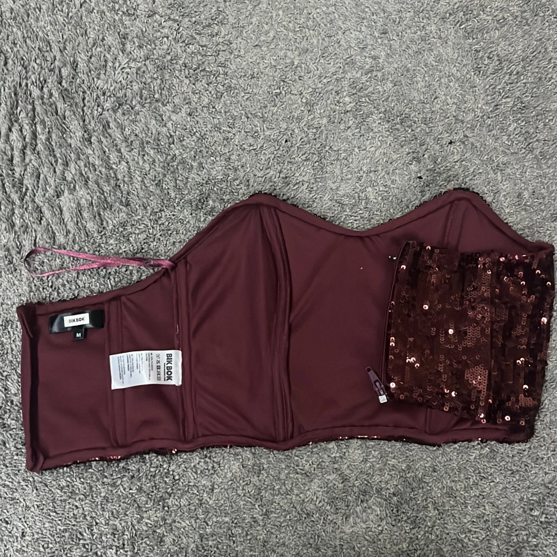 Glitter topp från bikbok - 90