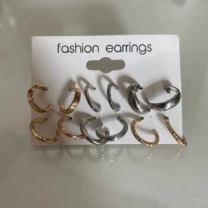 örhängen - silver och guld pack örhängen 