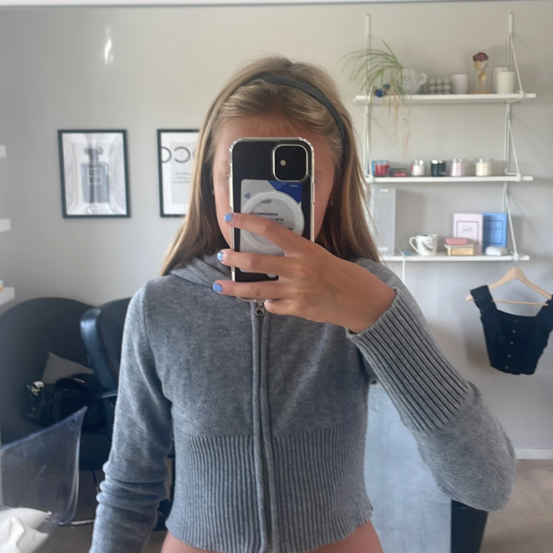 Skön stickad tröja