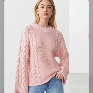 Stickad tröja - Super fin rosa stickad tröja från Gina bra skick 