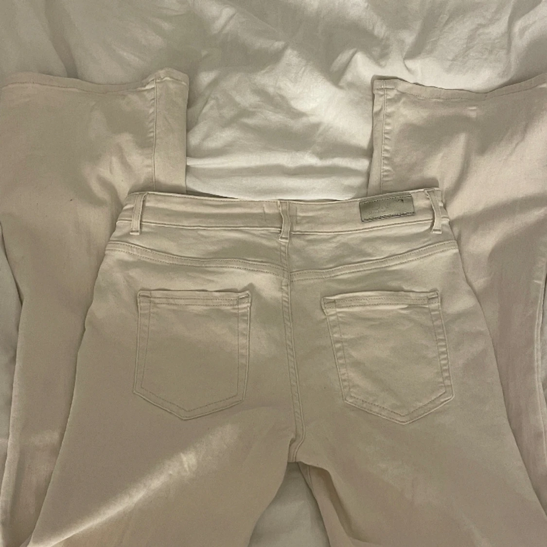 Beige jeans