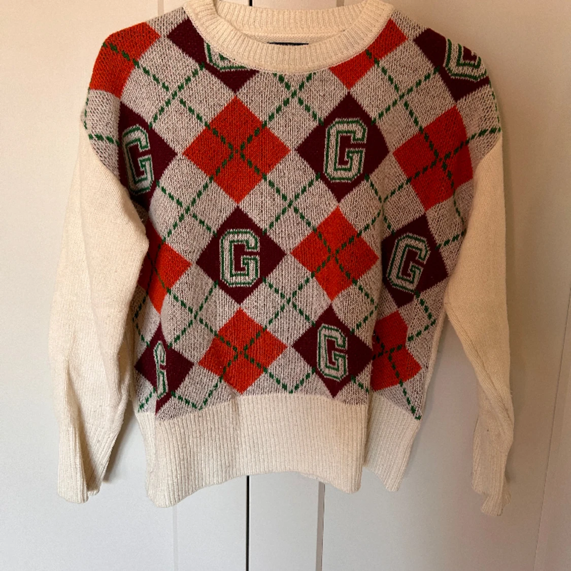 Stickad gant tröja - 91