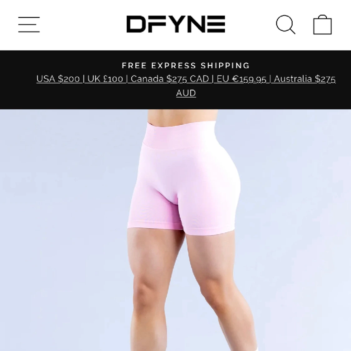 DFYNE shorts