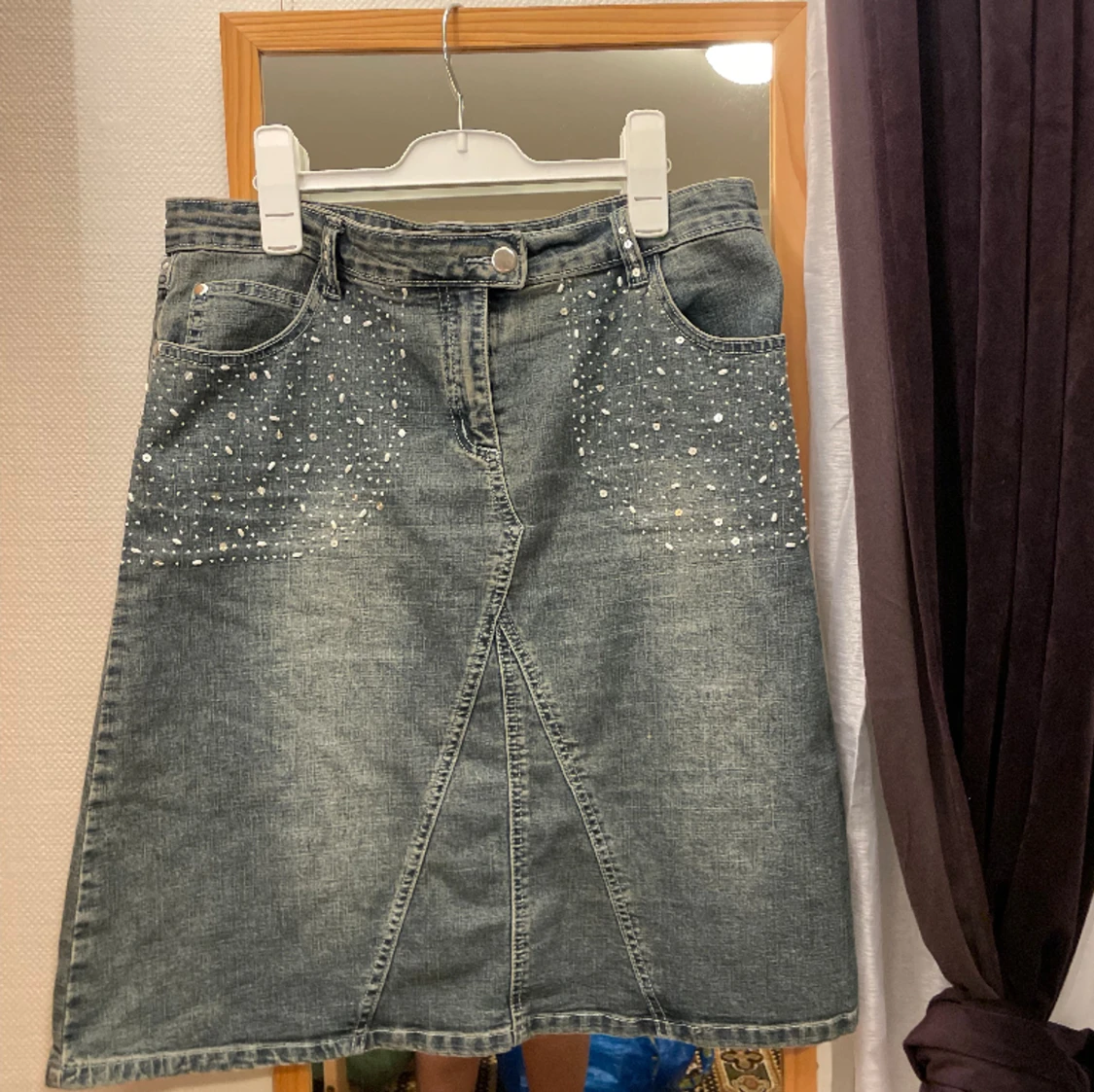 y2k jeanskjol ✨ - 90