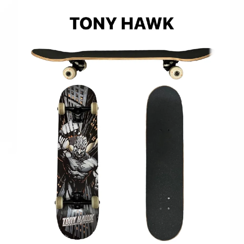 säljer denna jättecoola Tony Hawk skateboarden. den har använts sparsamt och har inga defekter. pris kan absolut diskuteras. om du har frågor så är det bara att kontakta mig.. Jackor.