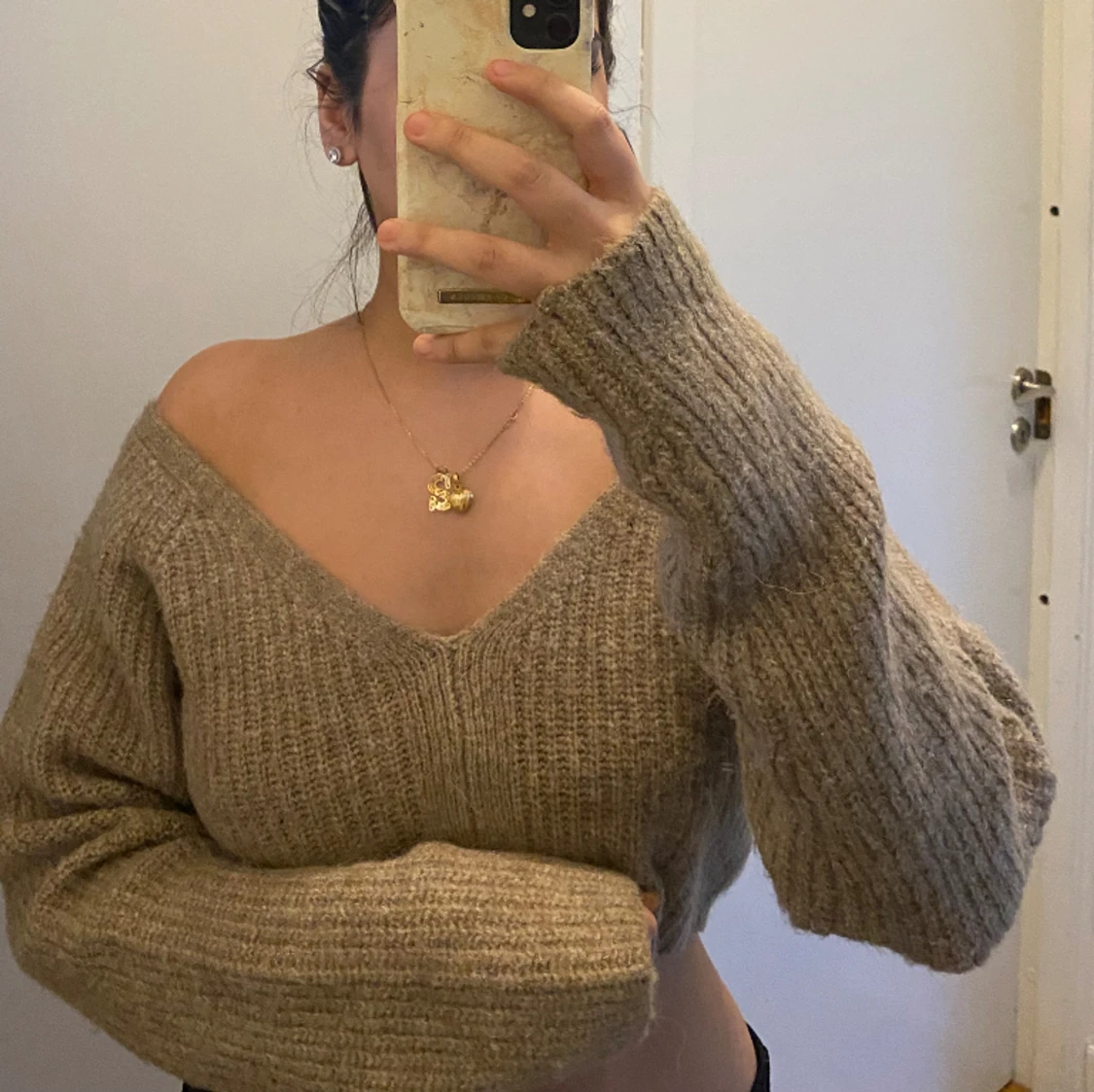 Stickad tröja  - 90