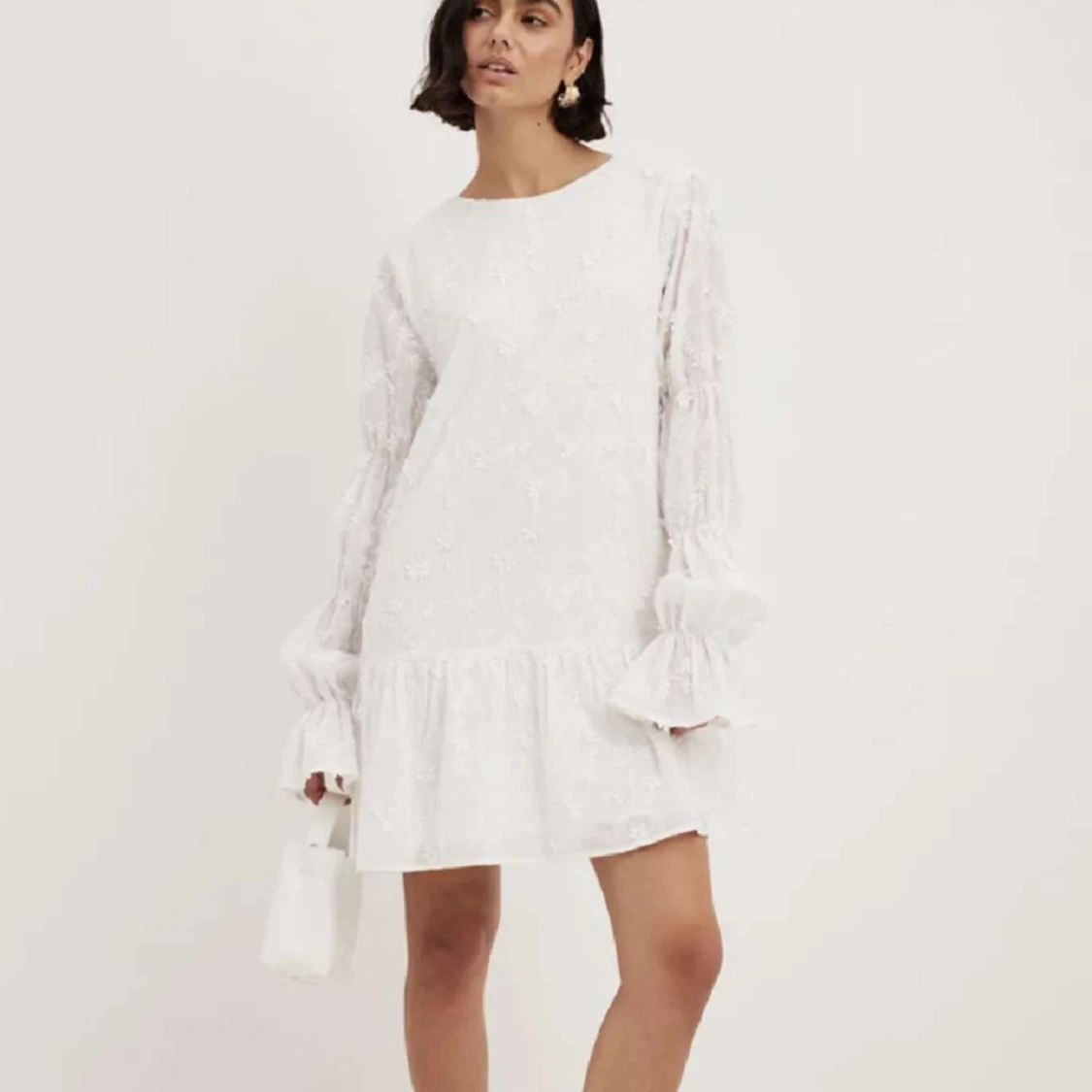 Nakd vit klänning - 90