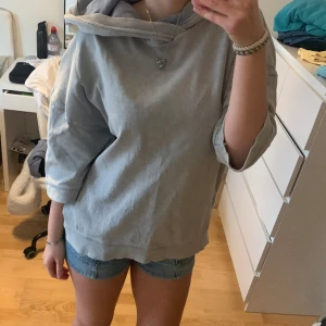 Kortärmad hoddie  - Hoddie i tshort format från Zara. Storlek M. 