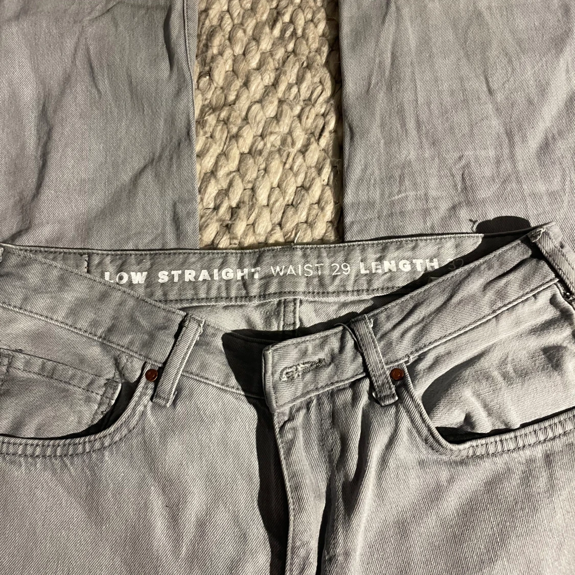 Low Straight Waist 29/32 - 90