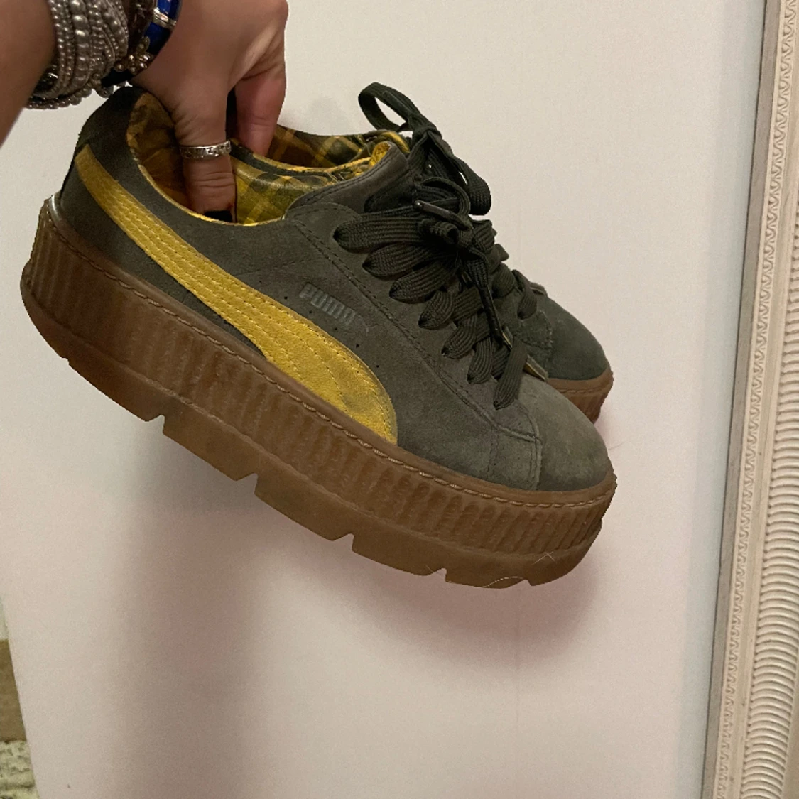 Puma plattform sneakers