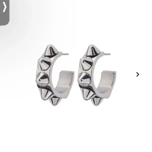 Örhängen med nitar, Edblad  - Säljer dessa trendiga snygga örhängen från Edblad då jag endast använder guldsmycken❤️