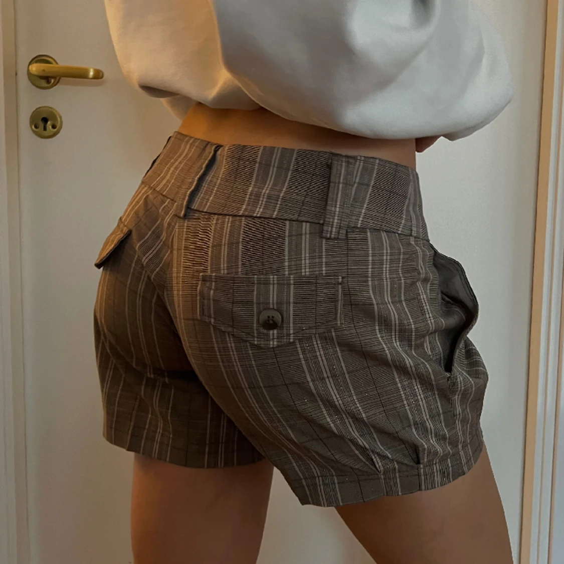 Lågmidjade shorts - 91