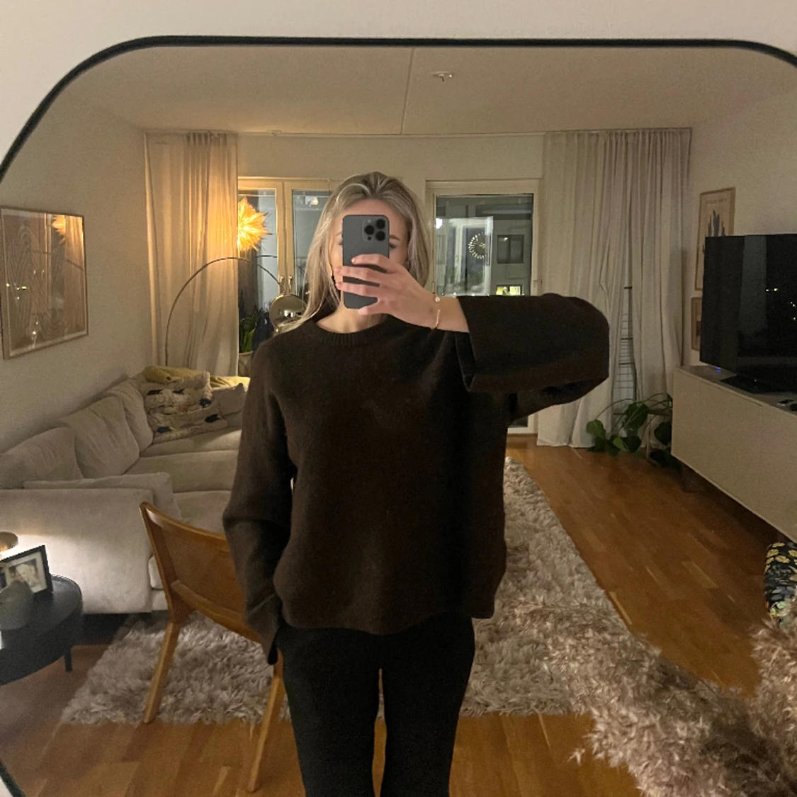 Arket tröja i alpackablandning 