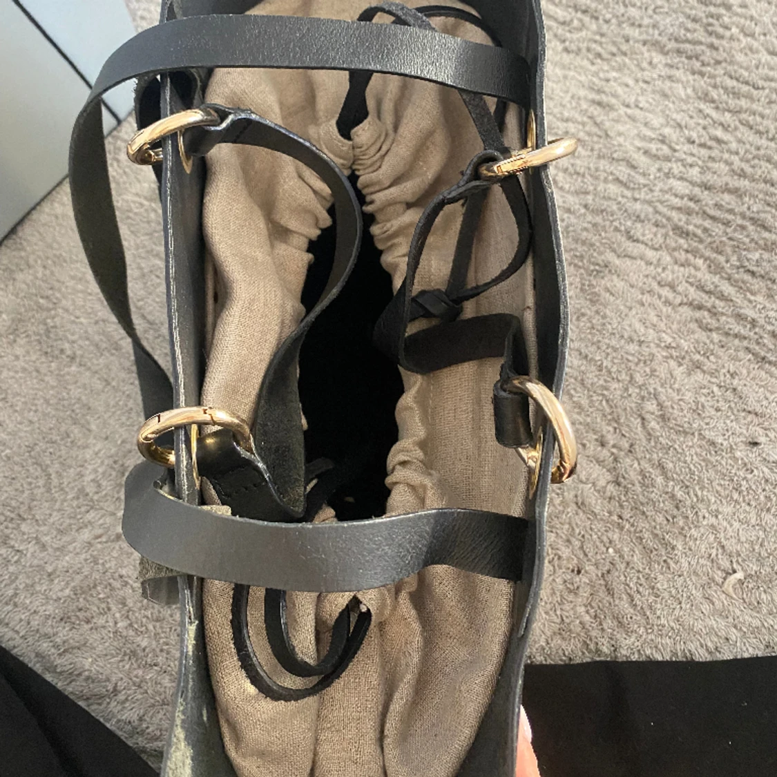 Svart handväska  - 90