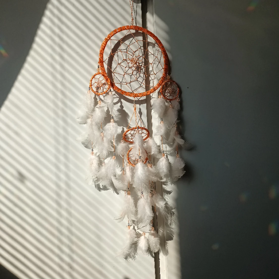 Rosa orange drömfångare