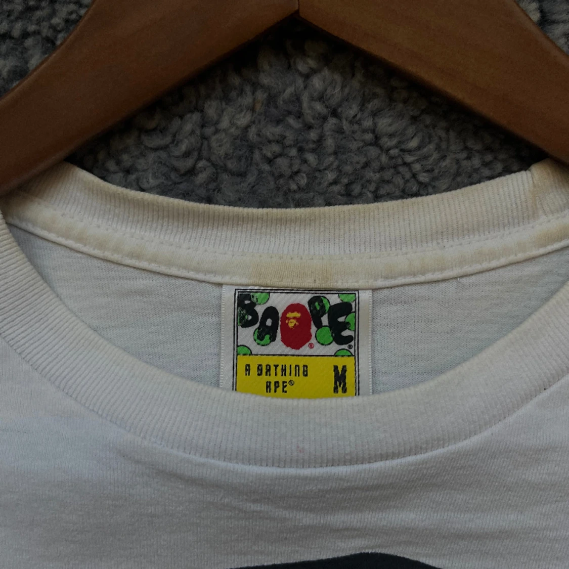OG Bape Tee Ape Head (Grey) 2018 - 90