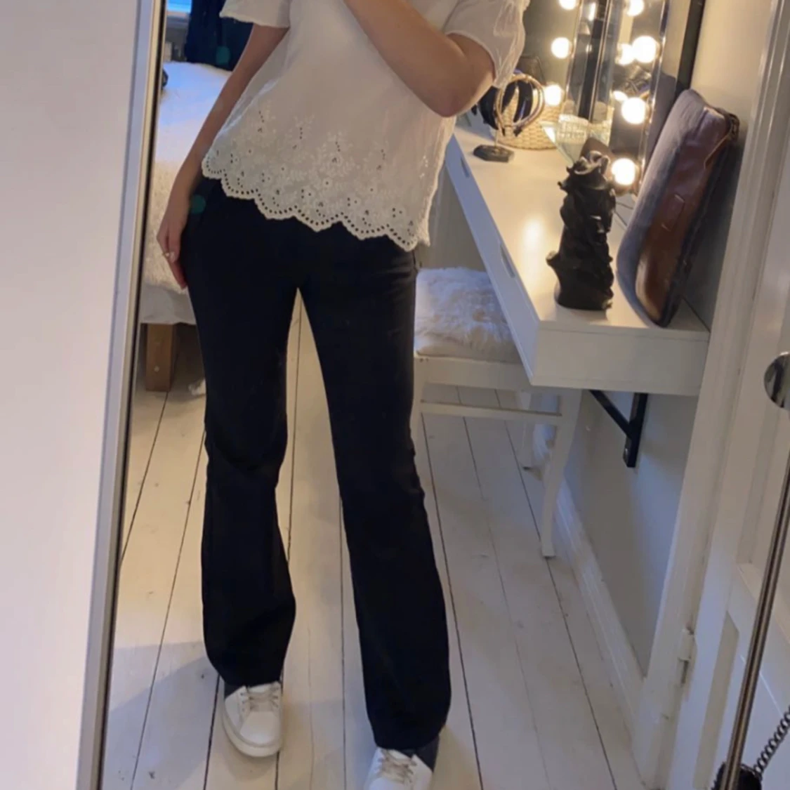 Midwaist kostymbyxor - 91