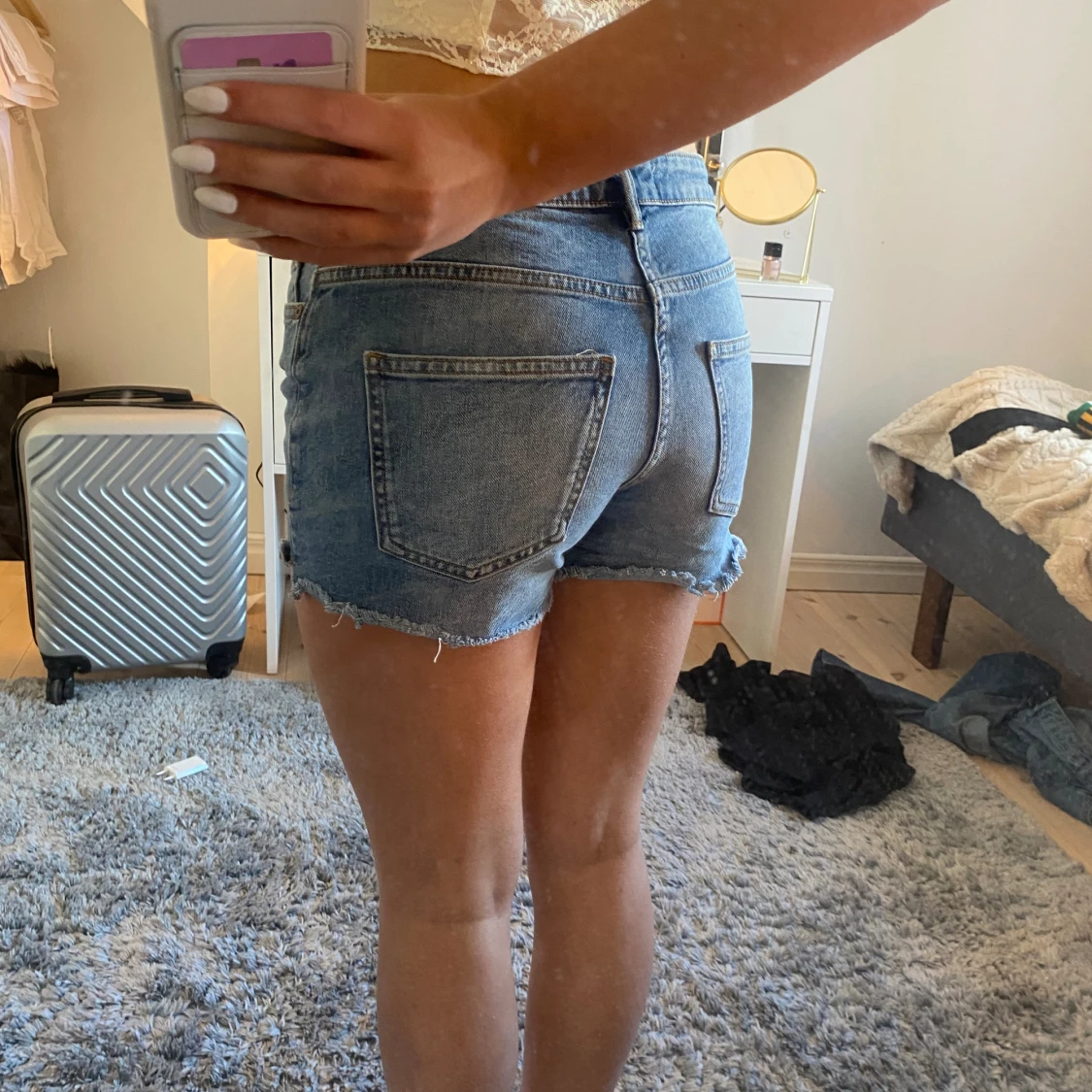 Lågmidjade shorts  - 90