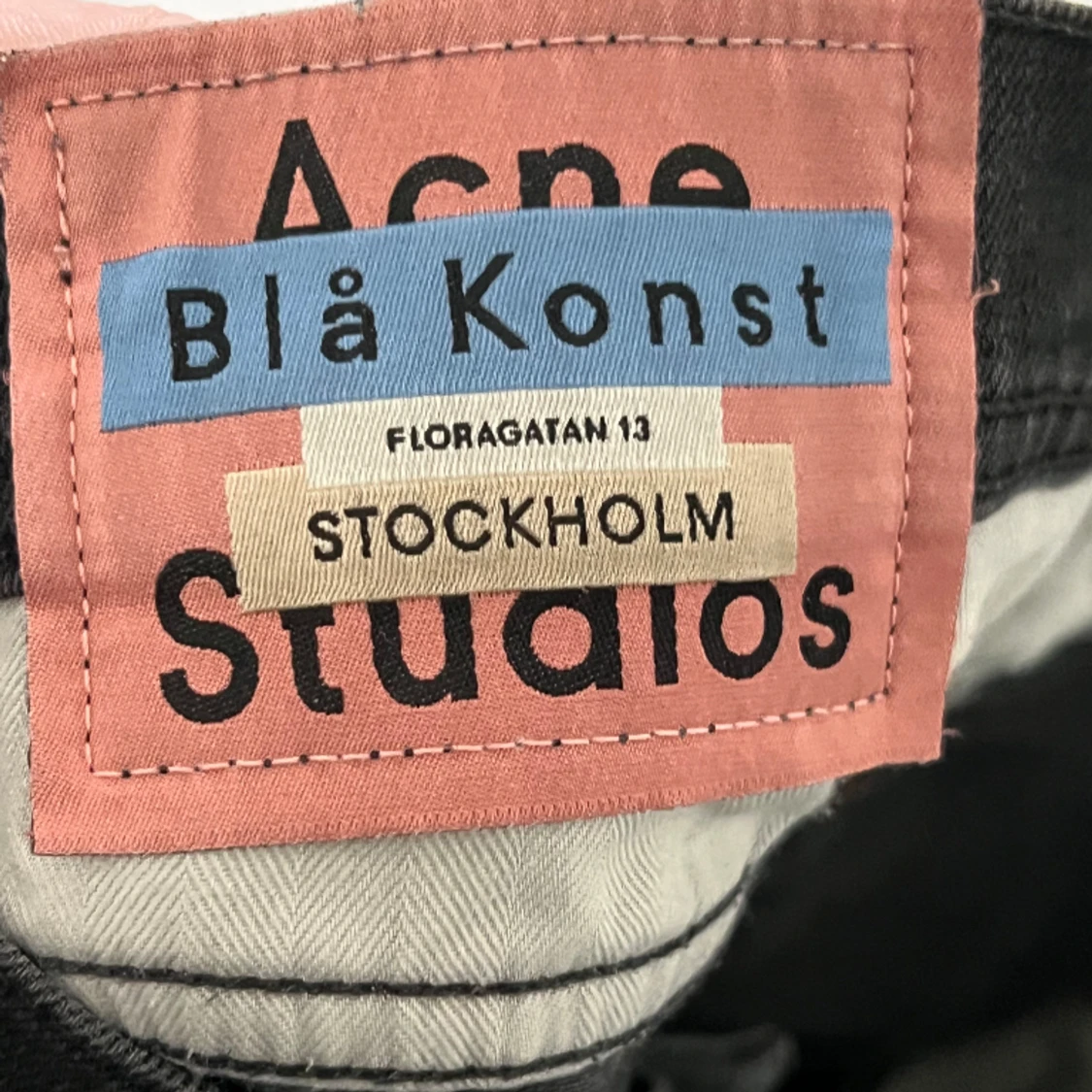 Acne Blå Konst  - 90