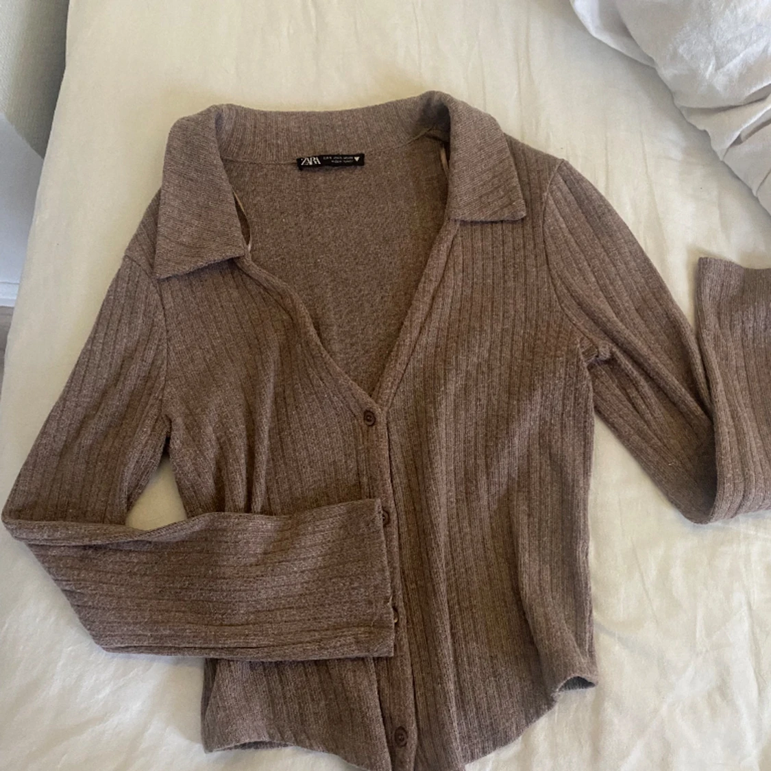 Brun/beige topp - 90