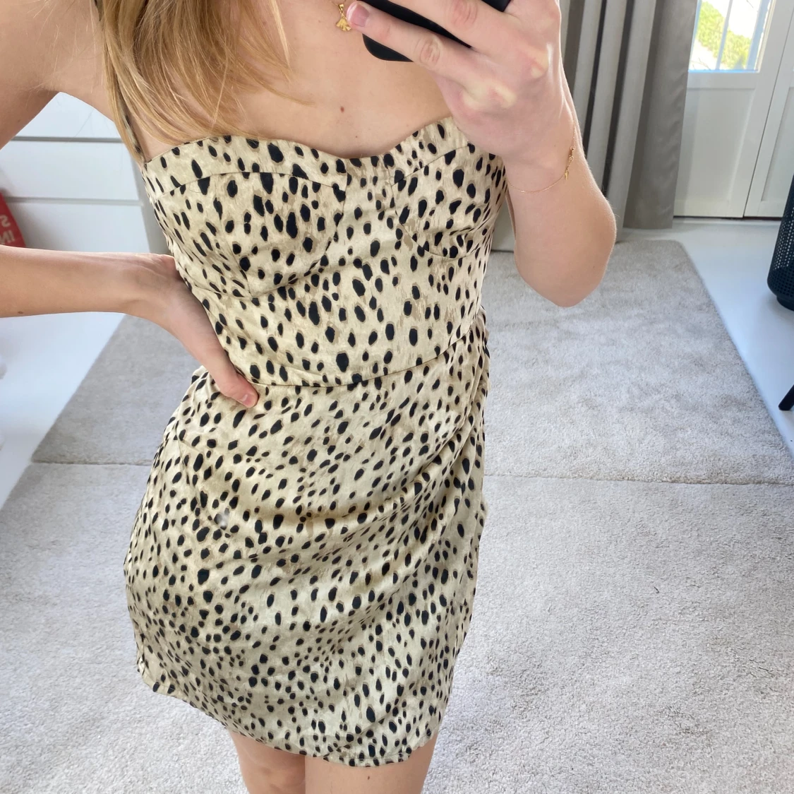 Leopardklänning - 90