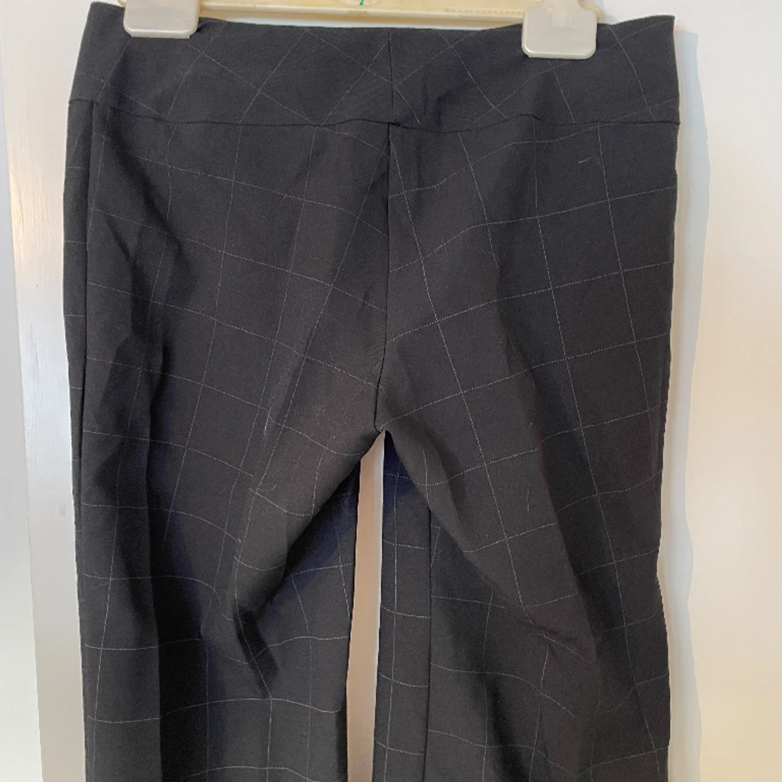 Lowwaisted rutiga kostymbyxor  - 91