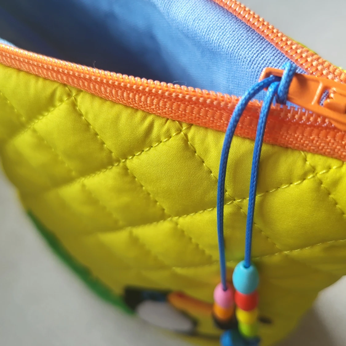 Handgjord Tilu Lilu grön tukan väska/nasessär - 91