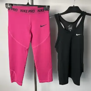 Helt nya träningskläder Nike. Säljes ihop. Storlek: 10-12 år/ 137-146, flicka.