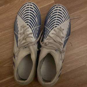 Adidas  predator edge fotbollsskor. Dem är i bra skick och är i storlek 42 och en halv. Ny pris 1000kr mitt pris 300kr