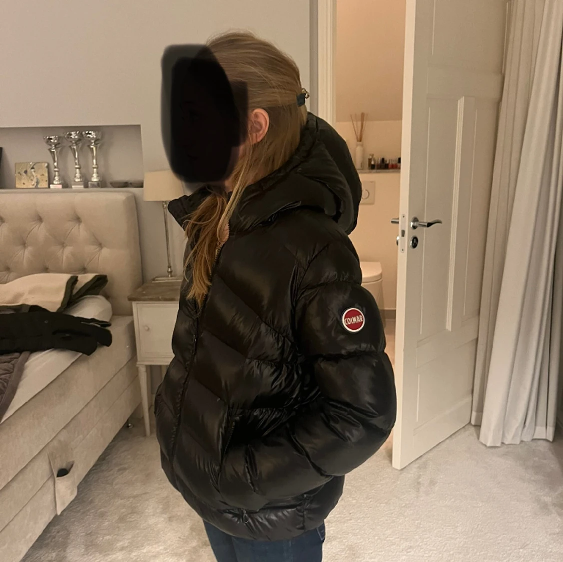 Svart colmar jacka - 90