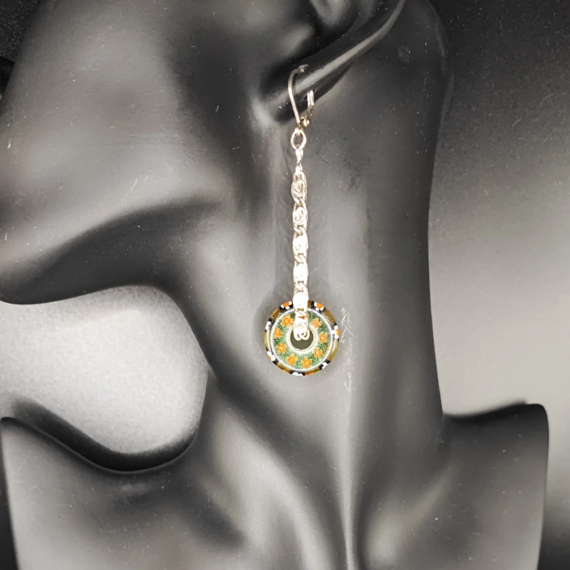 Handgjorda örhängen