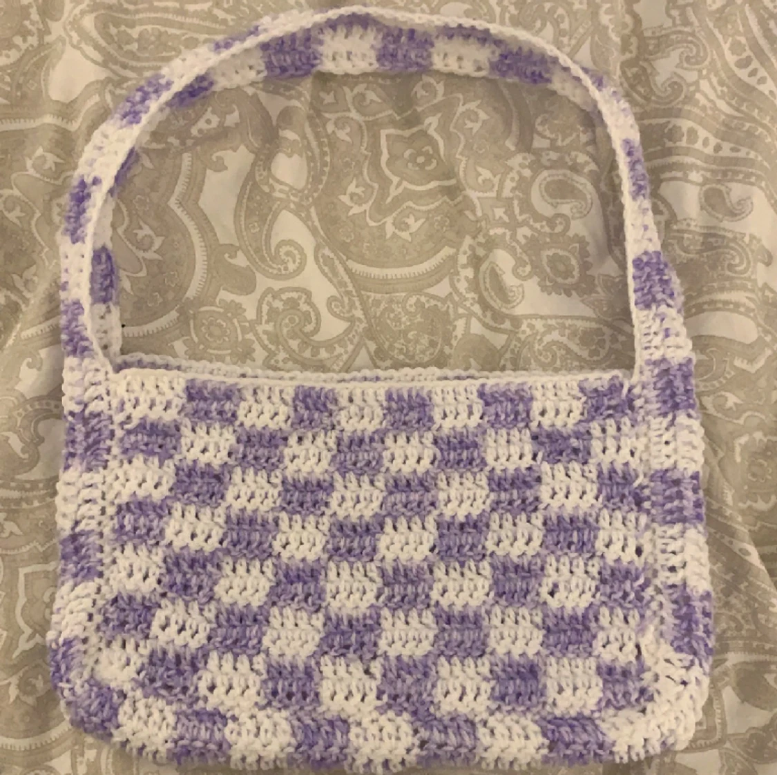 Stickad väska
