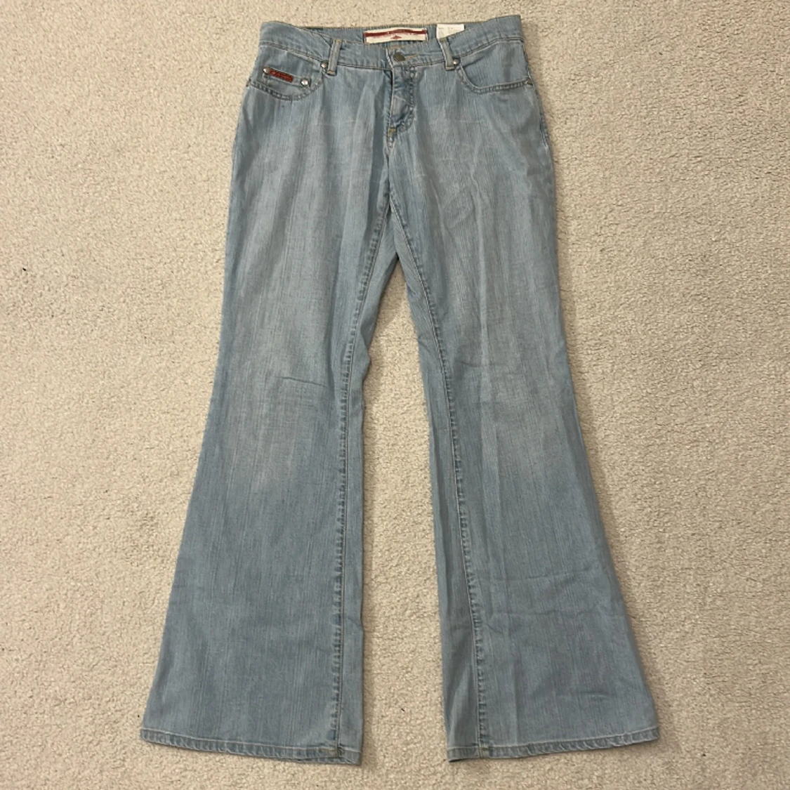 Lågmidjade bootcut jeans - 90