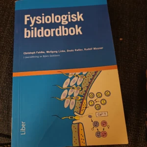 Fysiologisk bildordbok  - Omslaget är lite kantstött, men annars bra skick 