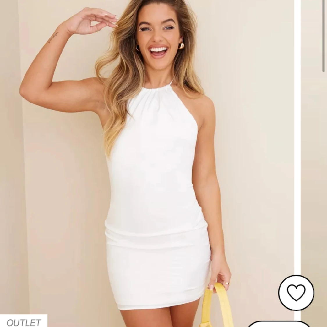 Halterneck studentklänning