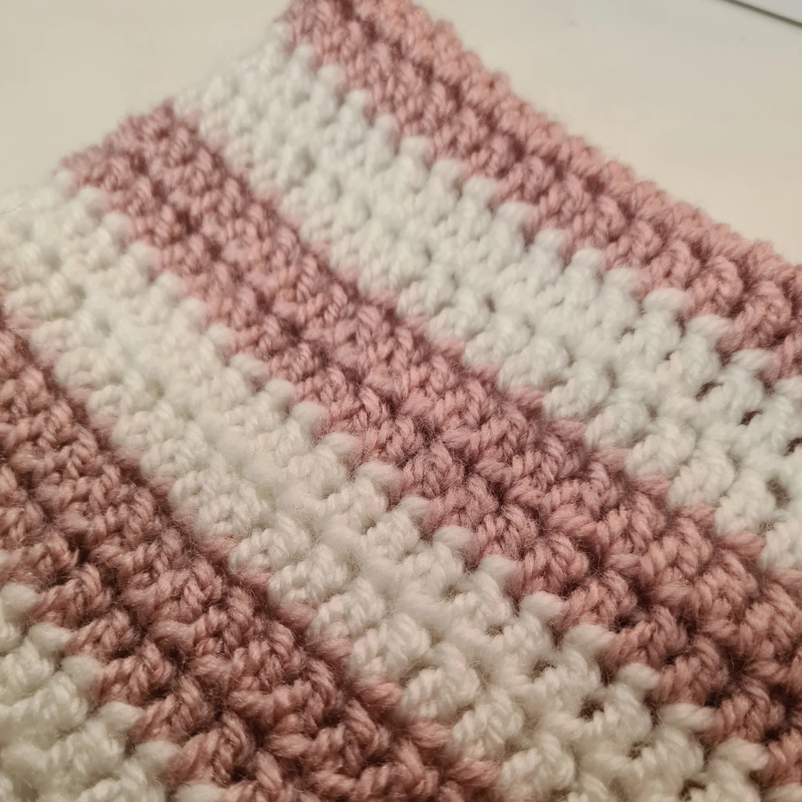 Rosa/vit catbeanie - 91