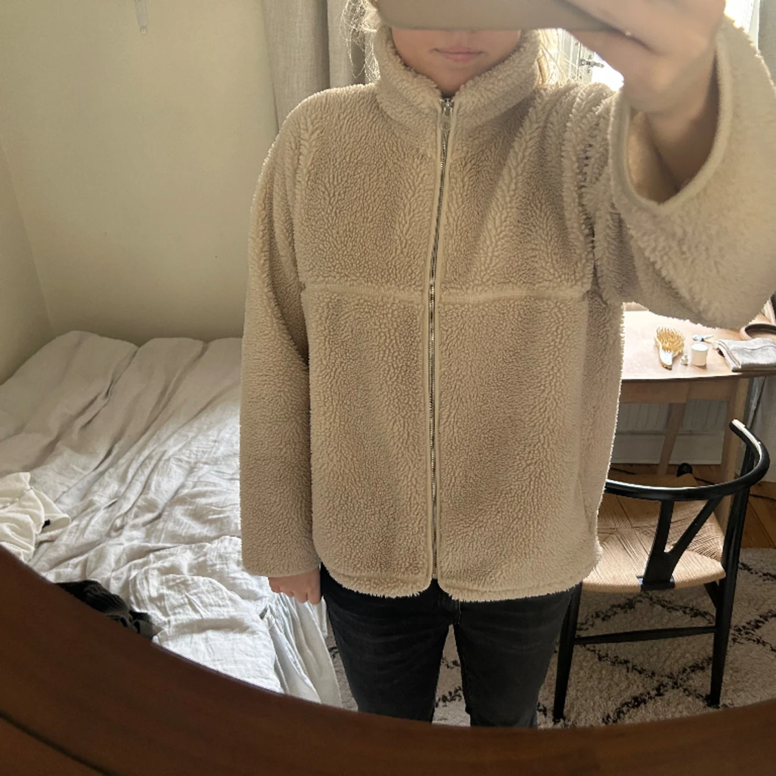 Arket teddyjacka - 90