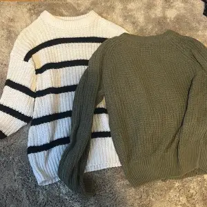 Säljer två lager 157 tröjor för att dom är för små den vita är väldigt bra skick men den gröna är lite sliten men fungerar ändå