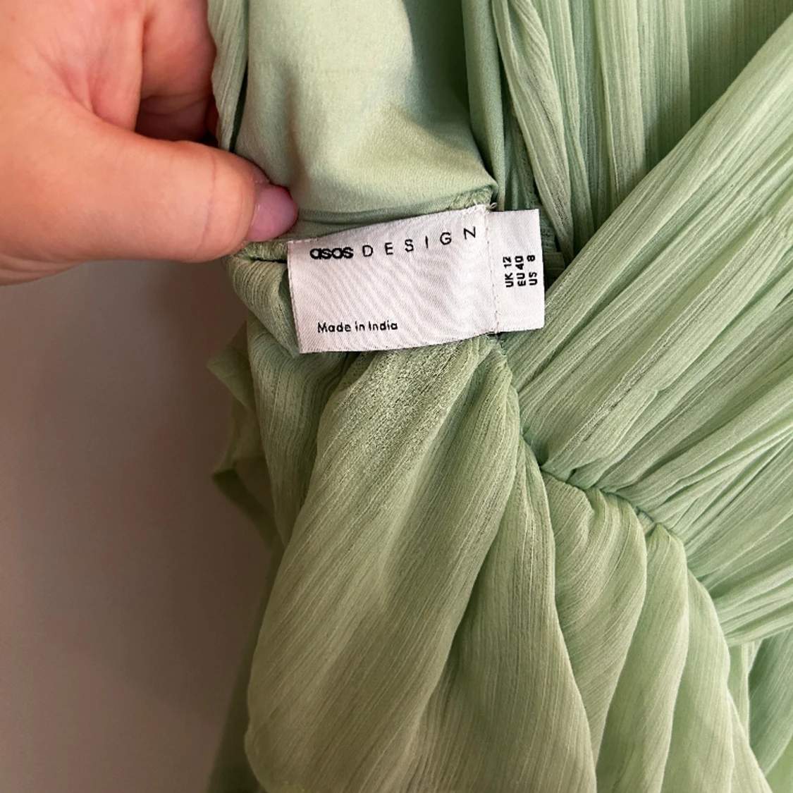 Grön klänning strl 40 - 91