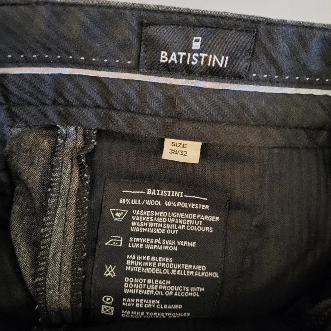 Grå kostym byxor - 91