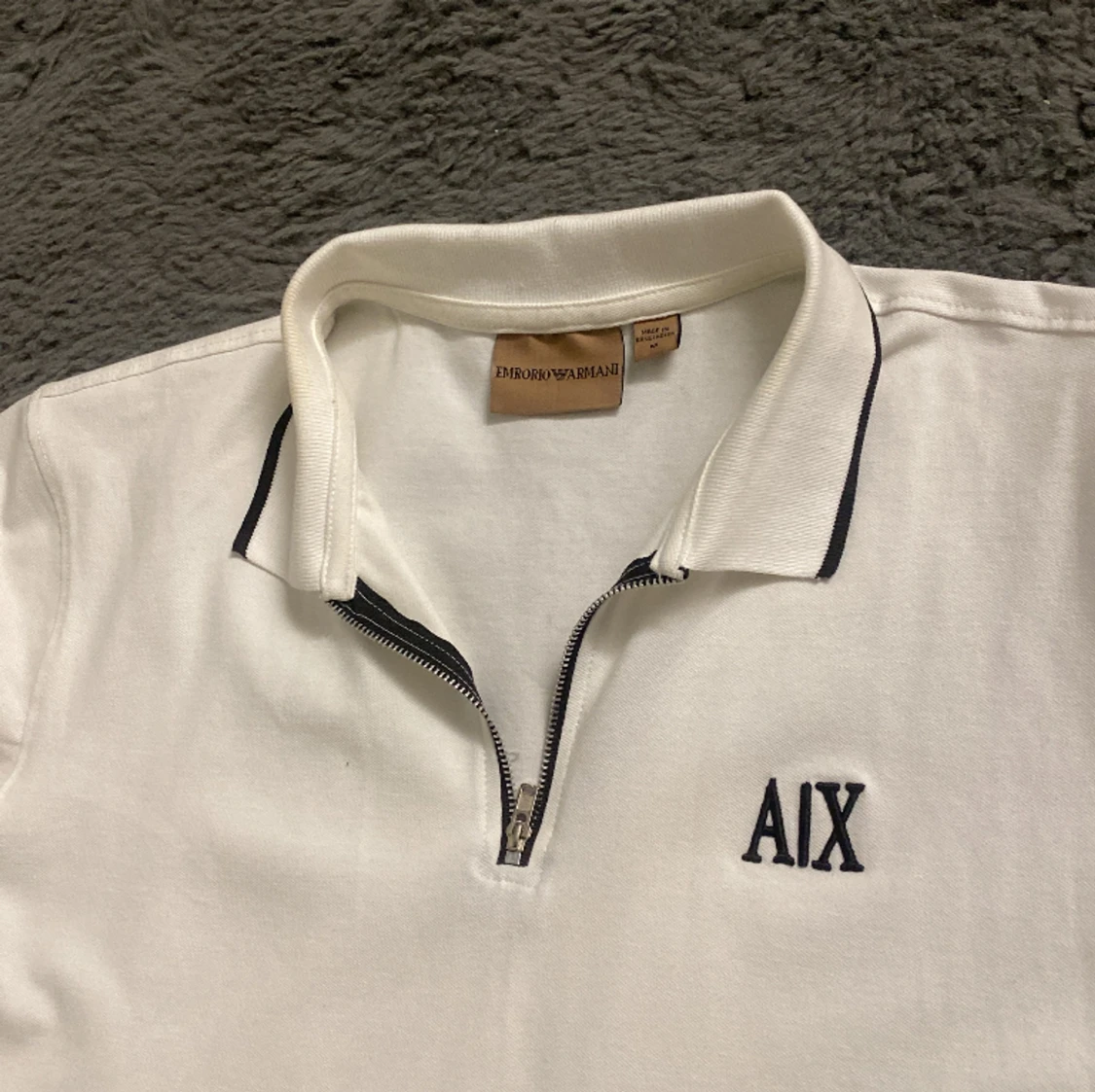 Armani exchange half zip tröja - 91