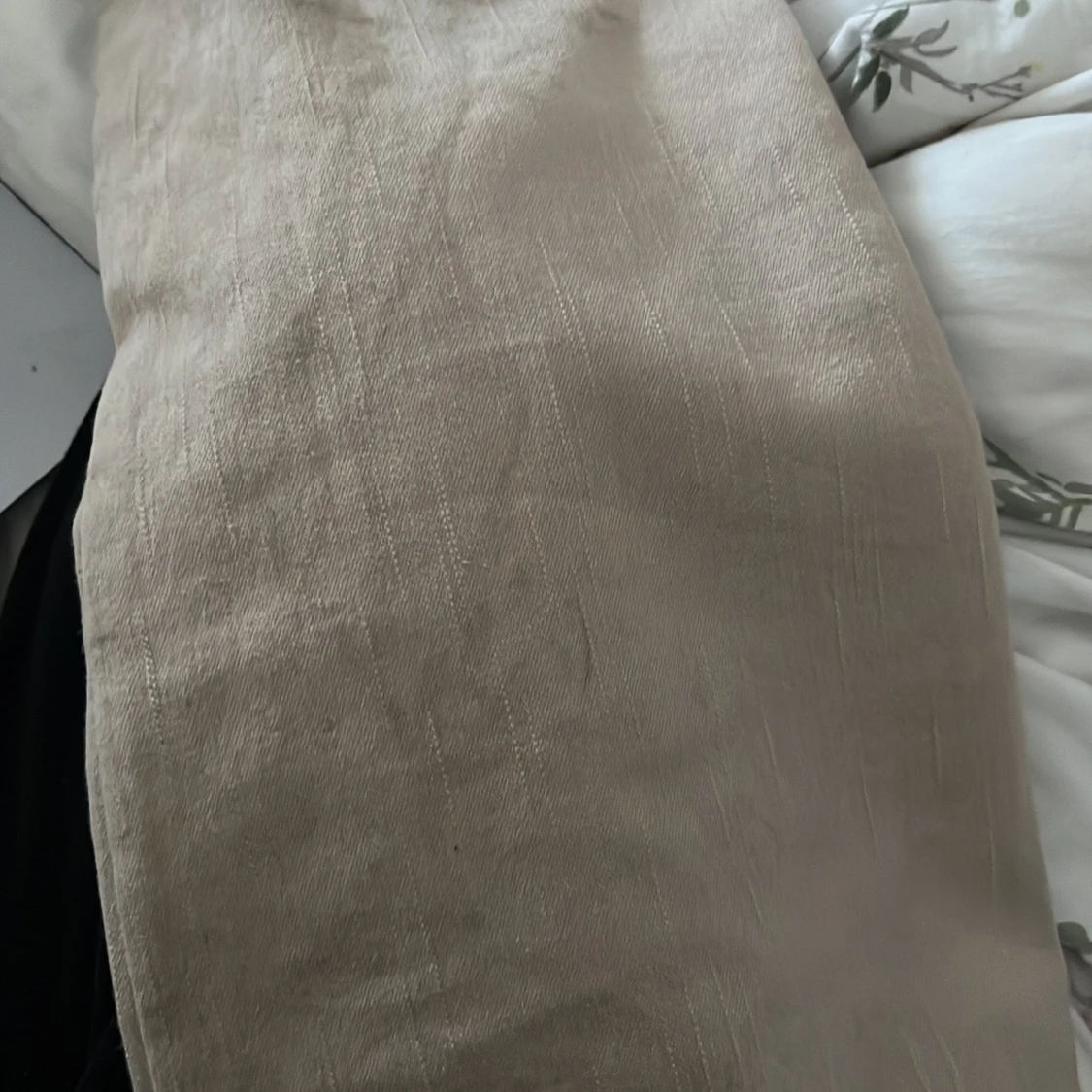 lågmidjade beige jeans - 92