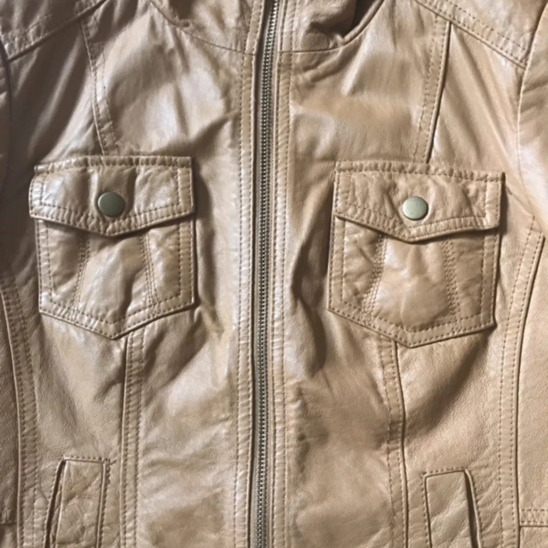 Vintage läderjacka - 91