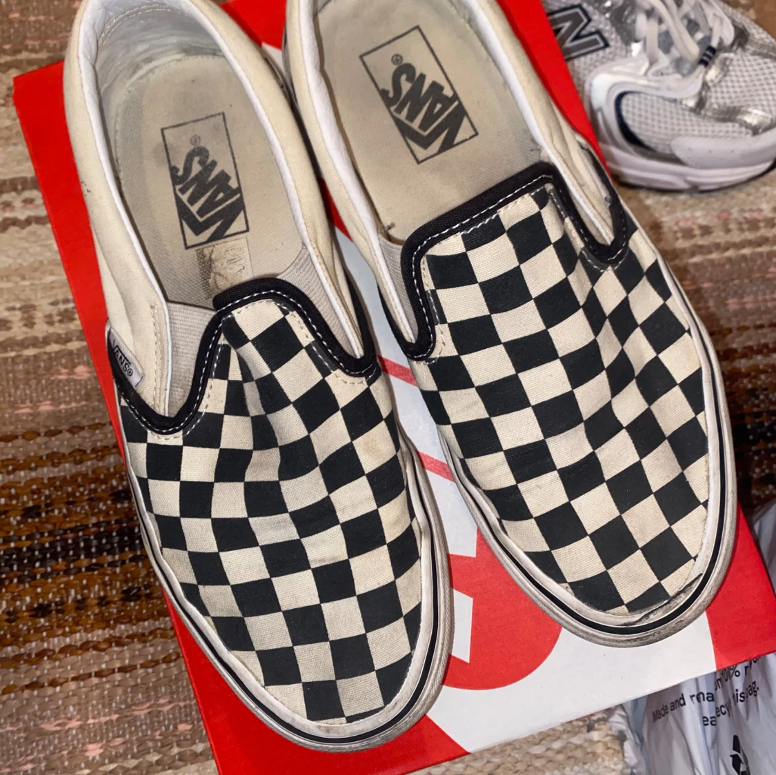 Checkered Vans
