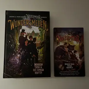 Säljer den första  och andra boken från Nevermoor-serien av Jessica Townsend. Den första är en pocketbok och den andra är en bok. Båda är i bra skick.