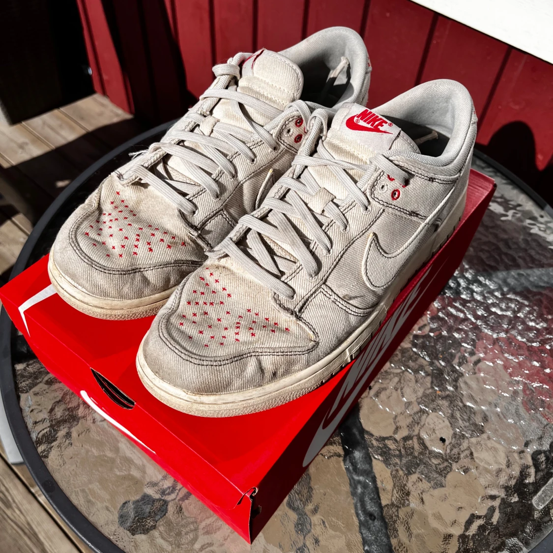 Nike dunk low orewood Brown sashiko - 90