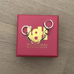 L8tta Hasselblad örhängen - Jättefina L8tta Hasselblad örhängen 💗originalpriset är 350 kr styck men jag säljer dem för 250 kr tillsammans 🌸se att ena örhänget är längre än det andra 🫶